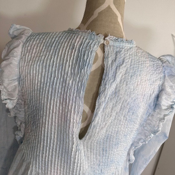 Amazing Wilfred blue La bohème dress with peek a boo back detail - Picture 3 of 9